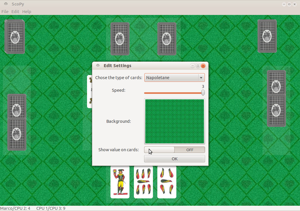 Scopy 1.0 settings window